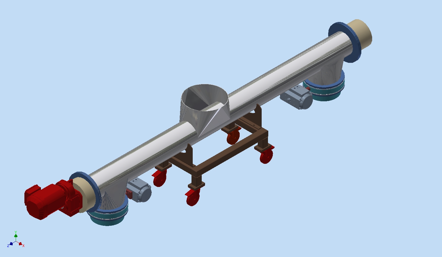 Horizontal Screw Conveyor