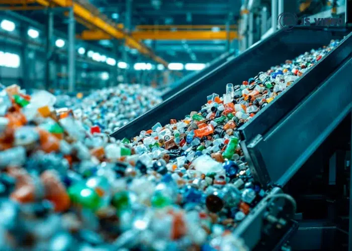 Plastic granules and polymer processing machines